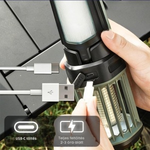 RoosCamp RoosZapper – aparat de distrugere a tantarilor cu raze UV lampă de camping - Img 3