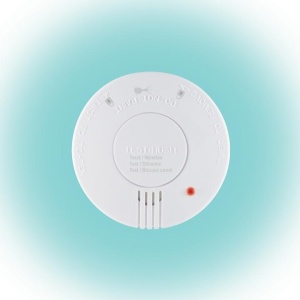 Senzor de FUM, alimentare 1 baterie 9V, 85 dB, avertizare LED, fotoelectric, optic, Home