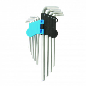 Set 10 chei tip HEX, marimi imperiale, 1/16", 1/20", 5/64", 1/8", 5/32", 3/16", 7/32", 1/4", 5/16" & 3/8", Silverline - Img 5