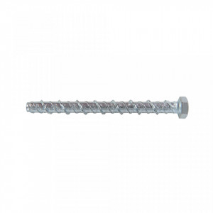 Set 10 suruburi fixare directa in beton si zidarie, M10 x 100mm, Fixman - Img 2