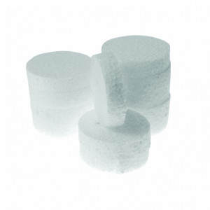 Set 100 capace polistiren mascat dibluri fixare, 67 x16mm, Dedra - Img 2