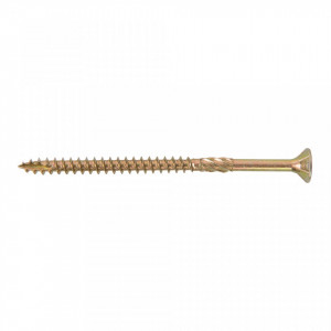 Set 100 suruburi lemn, anti-crapare lemn, 5x100mm, cap torx, bit inclus, Fixman - Img 4