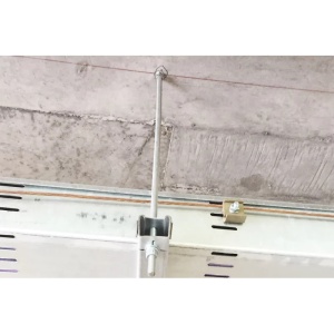Set 150 suruburi autoforante profesionale pentru beton, 6 x 35mm, fixare fara diblu, cap hexagonal, filet interior M6, rezistenta la foc, Celo - Img 3