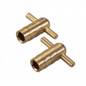 Set 2 buc cheie aerisire calorifer Silverline - Img 1