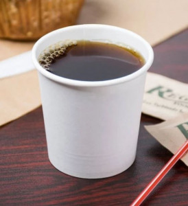 Set 2000 pahare carton pentru cafea, 235ml, 8oz, D80, ALBE - Img 2