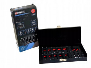Set 21 piese, tubulare impact, biti impact, adaptor, prindere 1/4, Parkside - Img 2