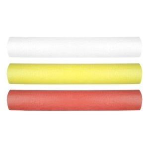 Set 3 bucati creta marcare pe orice suprafata, 13x85 cm - galben, rosu si