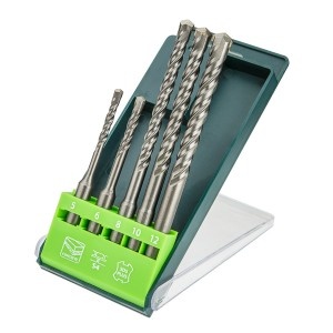 Set 3 burghie pentru zidarie SDS plus; 5,6 x110mm + 8,10,12 x 160mm