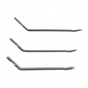 Set 3 leviere mini, anvelope biciclete, 110mm, Silverline - Img 2