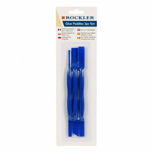 Set 3 spatule profesionale aplicare adezivi spatii inguste, 170mm, Rockler - Img 1