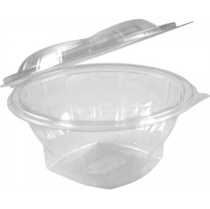 Set 400 caserole rotunde cu capac atasat, 750gr, fast food, salate, fructe - Img 2