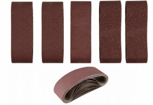 Set 6 benzi abrazive tip curea, 75 x 457mm, grit 40, 60, 80, 100, 120, 150, Parkside - Img 2