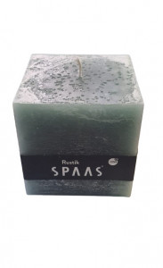 Set 6 lumanari profesionale, 6 x 900gr, verde, 10.2 x 10 x 10cm, ardere 65 ore/lumanare, SPAAS - Img 3