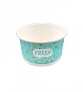 Set 70 cupe / pahare inghetata din carton, 70ml, Fresh & Tasty - Img 4