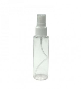 Set 800 bucati flacoane pet transparent, cilindric cu atomizor, 50 ml, diametru orificiu filetat 20mm - Img 1