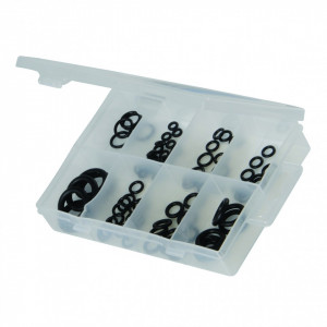 Set 85 buc x oring de etanșare , 4.2 x 7.2 pana la 15.4 x 23.8mm , Silverline O Rings Pack - Img 1