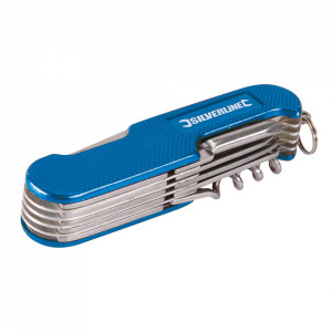 Silverline zsebkés 14-funkciós zsebkés, 75mm , Silverline zsebkés 14-funkciós zsebkés - Img 2