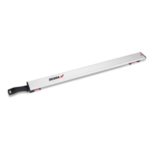 Sina de ghidaj cu cleme pentru fierastrau circular, 1.25m, aluminiu, Dedra