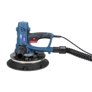Slefuitor pereti / tavan pentru ipsos, glet, sac colector praf, 850W, disc 225mm, iluminare LED,viteza variabila, Dedra - Img 5