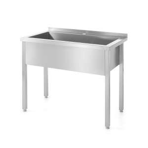 Spalator cu 1 Cuva Mare - sudata, otel inoxidabil, Hendi, Profi Line, 800x600x(H)850 mm - Img 2