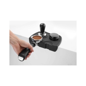 Suport dublu presa cafea/ Suport tamper, Hendi, 205x150x(H)45 mm, Negru, Silicon - Img 2