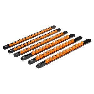 Suporturi pentru adaptoare 1/4", 3/8", 1/2" - set de 6 bucati.