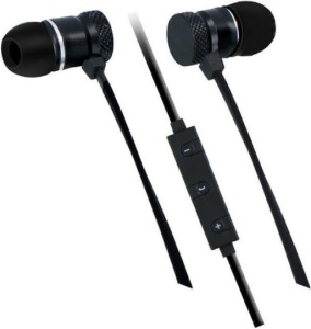 Sztereó bluetooth fejhallgató, beépített mikrofon, In-Ear, mágneses fülhallgató, vezetékes távirányító, Fekete, Grundig - Img 4