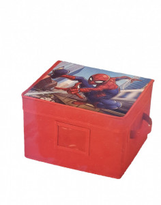 Tárolódoboz fedeles, Pókember, 30x25x20 cm, Marvel