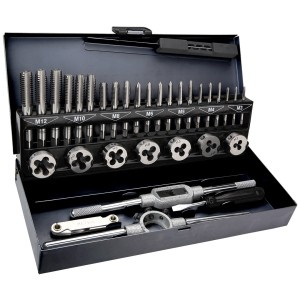 Tarozi si filiere, M3-M12, 32 buc -set