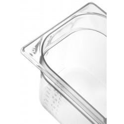 Tava Hendi Gastronorm GN 1/1, 200 mm,28 lt,TRITAN, rezistentala temperatura-40 gr. Celsius/ 90 gr. Celsius - Img 2