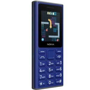 Telefon mobil basic, dual sim, albastru ocean, Nokia 105 model 2024 - Img 2