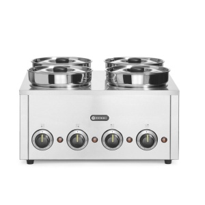 Termosistem Quad 4 x 4 l, Hendi, 16 l, 220-240V/800W, 506x509x(H)298mm - Img 1