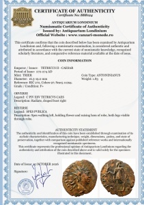 TETRICUS II - CAESAR ( 272-274 AD ) -TRIER - MONEDA ANTICA - IMPERIUL GALLIC - Img 3