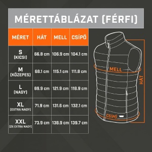 THAW, vesta incalzita, pentru barbati, marimea M, powerbank de 5000 mAh - Img 3