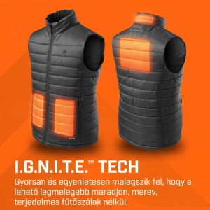 THAW, vesta incalzita, pentru barbati, marimea XL, powerbank de 5000 mAh - Img 4