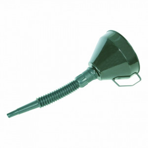 Tölcsér 160mm kiöntővel , Silverline műanyag tölcsér kiöntővel