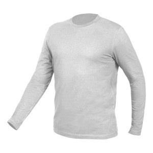 Tricou cu maneca lunga, gri, marimea XXL