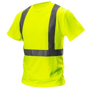 Tricou de inalta vizibilitate, galben, marimea L