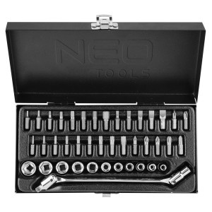 Tubulare in set 1/4 ", 41 buc -set