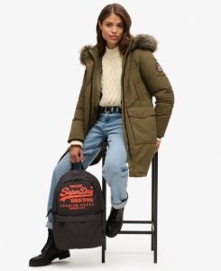 Unisex hátizsák SUPERDRY Heritage Montana, Grey Marl, szürke, szürke, 45 x 30.5x 13cm - Img 7
