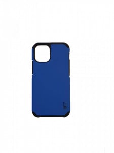 Védőborítás szilikon-pvc ütésgátló kompatibilis Iphone 12 mini 5.4", Navi, kék, BEZ, BEZ, BEZ