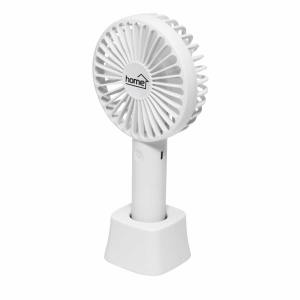 Ventilator portabil reincarcabil, 9 cm, alb - Img 1
