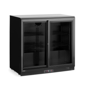 Vitrina de bar, Arktic, 197L, negru, 220-240V/160W, 900x520x(H)865mm - Img 2