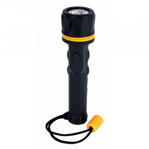 Vízálló mini zseblámpa, 3 LED, 2AA, 12 lumen, 10 m hatótávolság, 16 óra üzemidő, F.F. Group