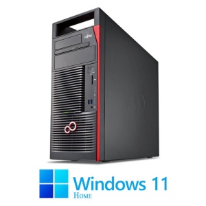 Workstation Fujitsu CELSIUS M770, W-2123, 16GB DDR4, Quadro P400, Win 11 Home