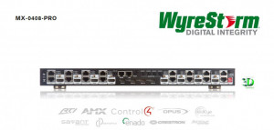Wyrestorm MX0408-std HDMI, 4x HDMI bemenet, 8x kimenet Dual Cat5e/6/7-en keresztül