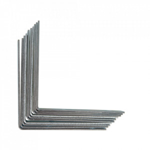 10 darabos készlet horganyzott acél gallér, 100 x 1,6 x 16mm, Fixman - Img 5