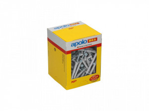 100 darabos dübel készlet kalapácskalapácsokkal betonhoz, téglához, 5 x 50mm átmérőjű, Celo