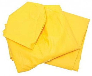 2 db overál, extra erős, PVC, vízálló, sárga, XL-es méret, XL-es méret, Silverline - Img 3