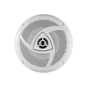 2 vízálló hangszóró szett, ideális nedves helyiség, fürdőszoba, terasz, lakókocsi, lakókocsi, lakókocsi, hajó, hajó, gőz, 165mm, 2 x 75W, ALB, SAL